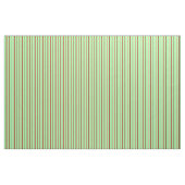 Tissu Lignes blanches, chocolatées, rouges foncées et ve (Yard)