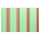 Tissu Lignes blanches, chocolatées, rouges foncées et ve (Fat Quarter)