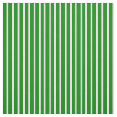 Tissu Lignes blanches et vertes (Échantillon)