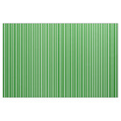 Tissu Lignes blanches et vertes (Fat Quarter)