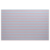Tissu Lignes bleu ciel et corail clair (Fat Quarter)