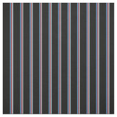 Tissu Lignes bleu clair, Brown, bleu et noir (Échantillon)