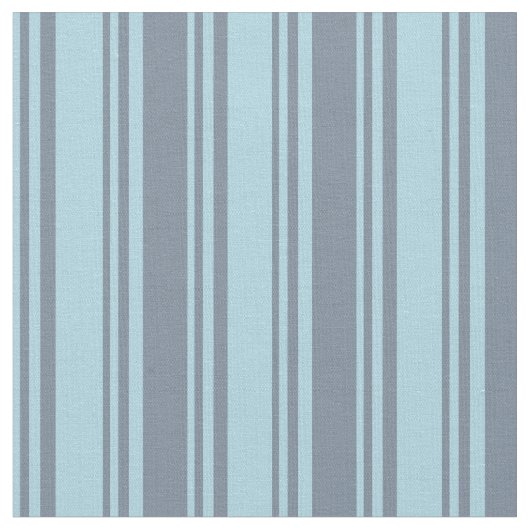 Tissu Lignes bleu clair et gris ardoise clair (Fermer)