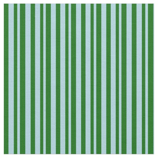 Tissu Lignes bleu clair et vert foncé (Fermer)