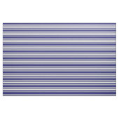 Tissu Lignes bleu clair jaune et bleu nuit (Fat Quarter)