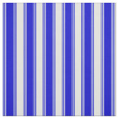 Tissu Lignes bleu et jaune clair (Échantillon)