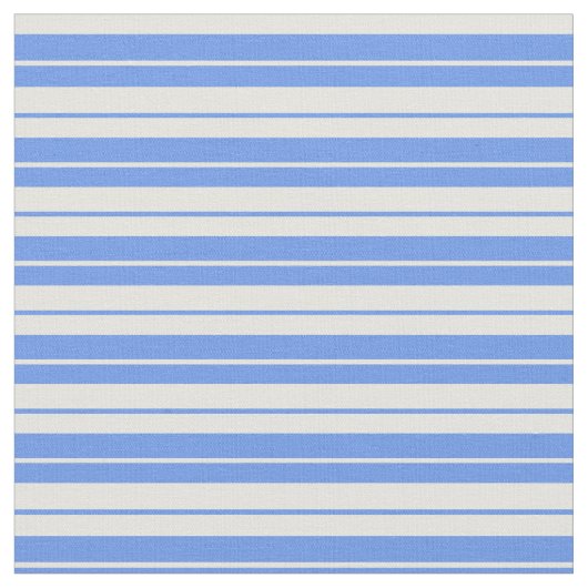 Tissu Lignes bleu fleur et jaune clair (Fermer)