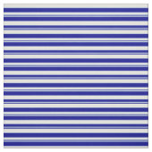 Tissu Lignes bleu foncé et couleur cyan clair (Échantillon)