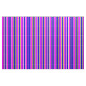 Tissu Lignes bleu, Fuchsia, beige et or foncé (Fat Quarter)