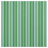 Tissu Lignes bleu poudre et vert foncé (Échantillon)