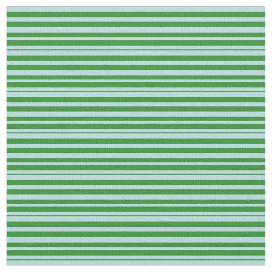 Tissu Lignes bleu poudre et vert forêt (Fermer)