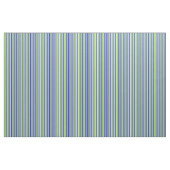 Tissu Lignes bleu, vert clair et blanc (Yard)