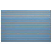 Tissu Lignes bleues, bronzées et noires (Fat Quarter)