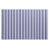Tissu Lignes bleues et blanches de minuit (Fat Quarter)