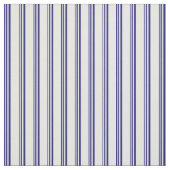 Tissu Lignes bleues et blanches de minuit (Échantillon)