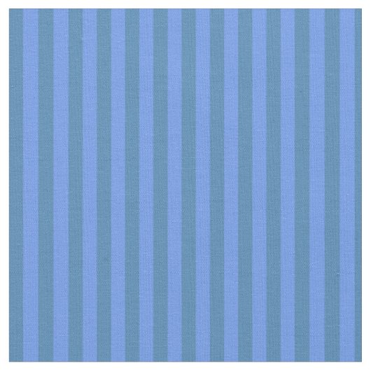 Tissu Lignes bleues et bleues de Cornflower (Fermer)
