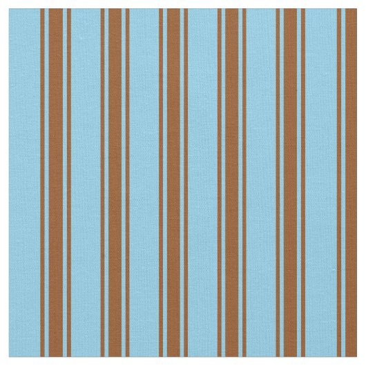 Tissu Lignes bleues et Brown Sky (Fermer)