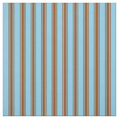 Tissu Lignes bleues et Brown Sky (Échantillon)
