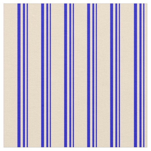 Tissu Lignes bleues et teintes bronzées (Fermer)