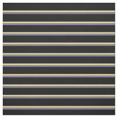 Tissu Lignes bleues, vertes, bisques et noires (Échantillon)