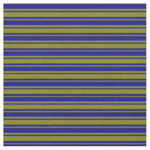 Tissu Lignes bleues vertes et foncées