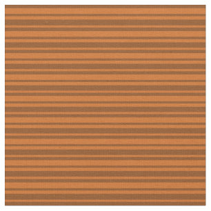 Tissu Lignes Brown et de couleur chocolat / Motif de ban