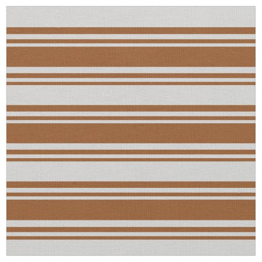 Tissu Lignes Brown et gris clair (Fermer)