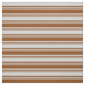 Tissu Lignes Brown et gris clair (Échantillon)