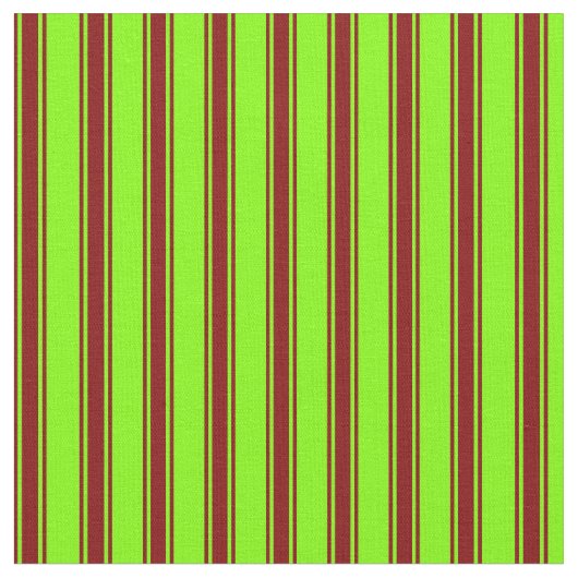 Tissu Lignes Chartreuse et Maroon (Fermer)