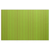 Tissu Lignes Chartreuse et Maroon (Fat Quarter)