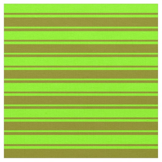 Tissu Lignes Chartreuse et verte (Fermer)