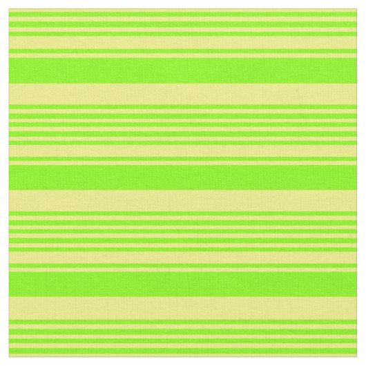 Tissu Lignes Chartreuse & Jaune (Fermer)