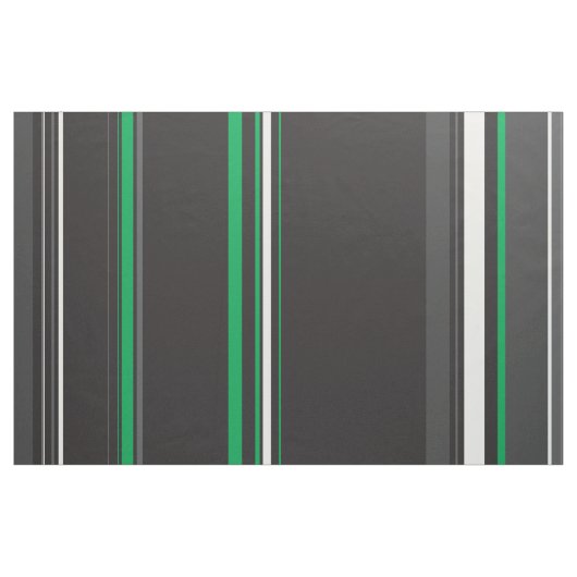 Tissu Lignes Classiques Modernes Vertes Raffinées (Yard)