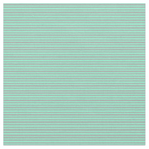 Tissu Lignes couleur Aquamarine et gris foncé