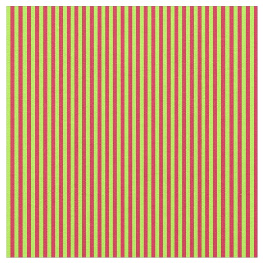Tissu Lignes couleur Crimson et vert clair (Fermer)