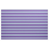 Tissu Lignes couleur turquoise et indienne (Fat Quarter)