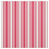 Tissu Lignes Crimson et Crème de menthe (Échantillon)