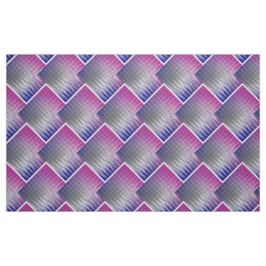 Tissu lignes croisées (Fat Quarter)