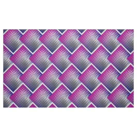 Tissu lignes croisées (Fat Quarter)