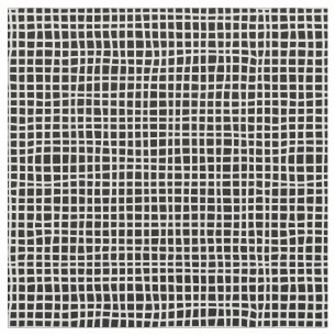 Tissu Lignes croisées Black and White Criss