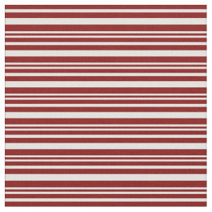 Tissu Lignes Cyan clair et Maroon/Motif de rayures