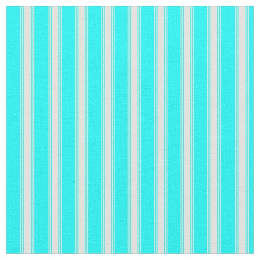 Tissu Lignes cyan et jaune clair (Fermer)