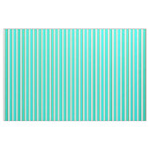 Tissu Lignes Cyan, Jaune clair et Vert (Yard)