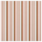 Tissu Lignes cyanes, rouges et Brown (Échantillon)