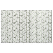 Tissu Lignes de bambou vert (Fat Quarter)