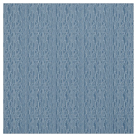 Tissu Lignes de circuit blanc (Échantillon)