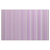 Tissu Lignes de couleur beige, orchidée et vert foncé (Yard)