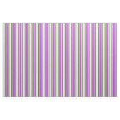 Tissu Lignes de couleur beige, orchidée et vert foncé (Fat Quarter)