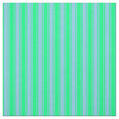Tissu Lignes de couleur bleu vert et ciel (Échantillon)