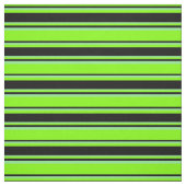 Tissu Lignes de couleur Chartreuse, Noir et Vert clair (Échantillon)